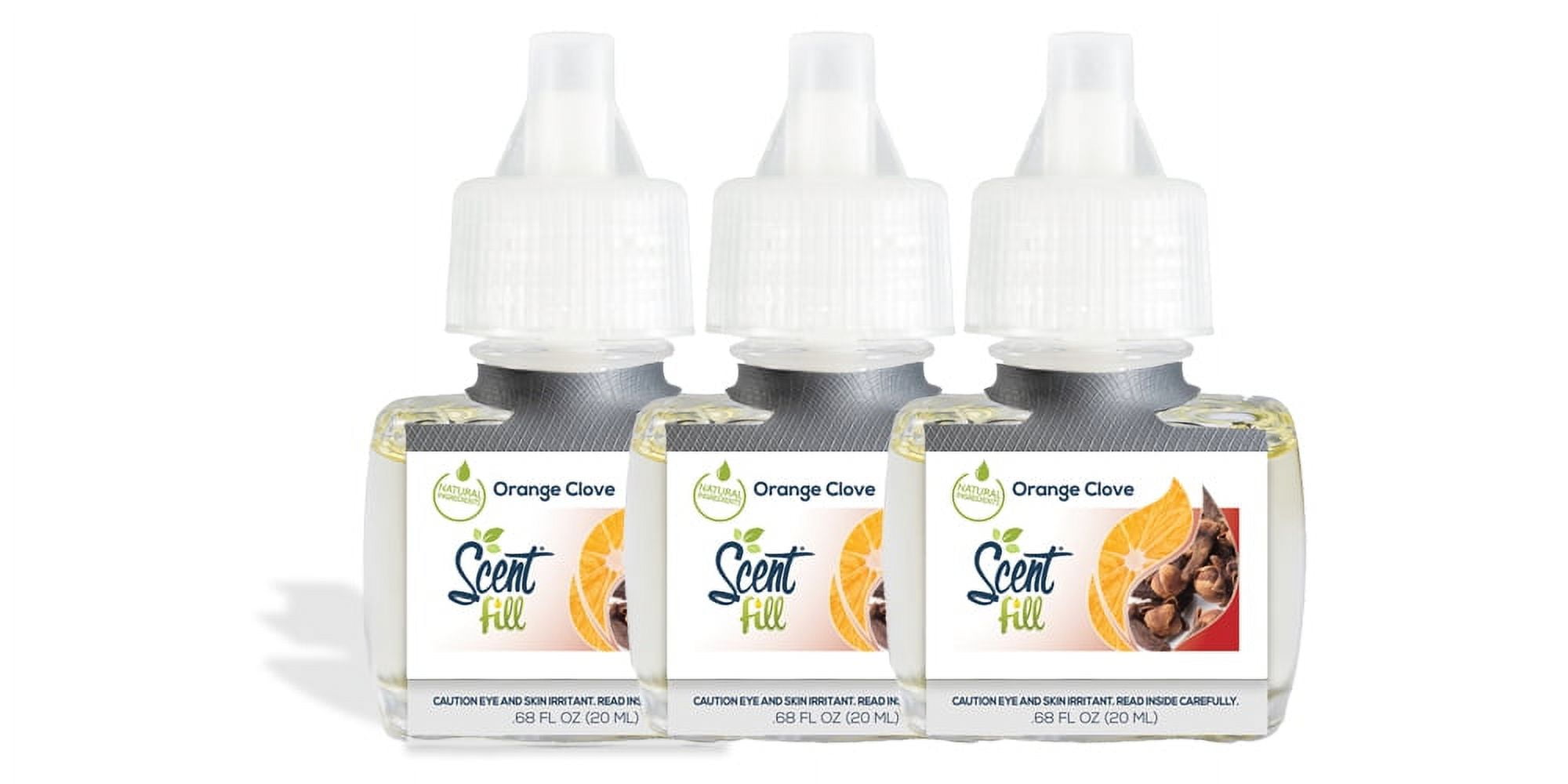 Scent Fill Orange Clove Plug in Refill Air Freshener, 3 Scented Oil Refills - Walmart.com Scent Fill Orange Clove Plug in Refill Air Freshener, 3 Scented Oil Refills - Walmart.com