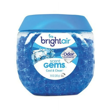 Scent Gems Odor Eliminator Cool and Clean, Blue, 10 oz Gel