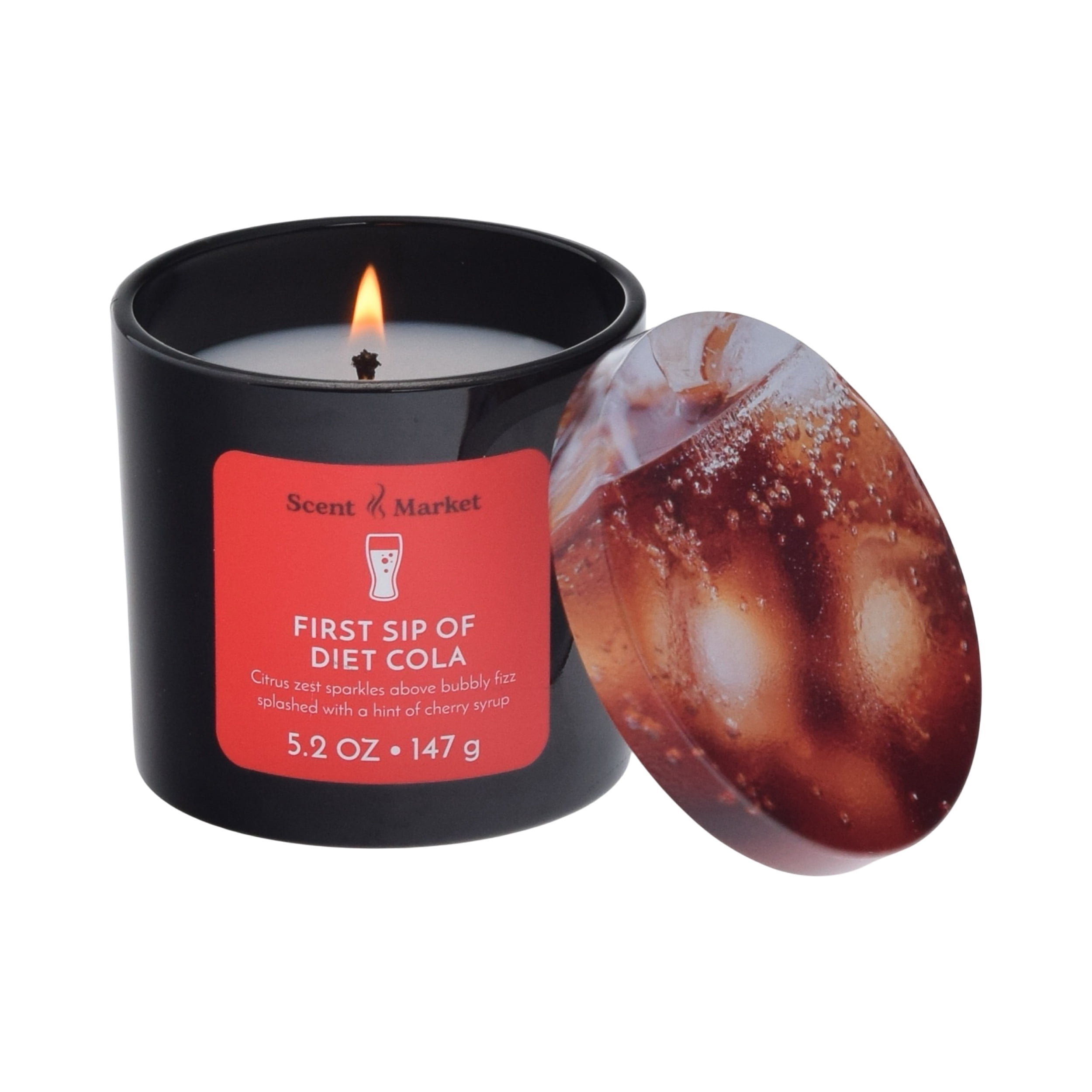 ScentMarket 5oz First Sip of Cola Scented Candle - Walmart.com