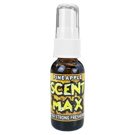 Scent Max Extra Strong Air Freshener Spray 1.0 oz. Glass Bottle - Pineapple Scent