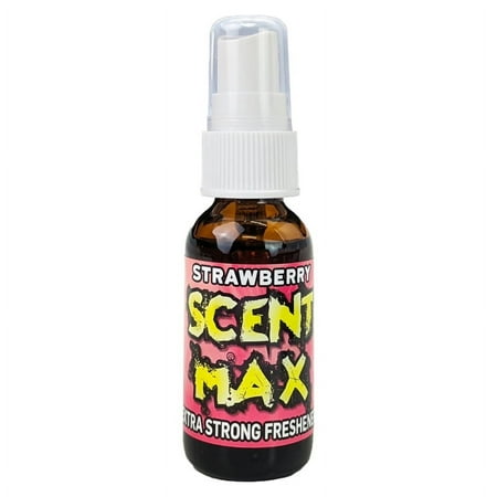 Scent Max Extra Strong Air Freshener Spray 1.0 oz. Glass Bottle - Strawberry Scent
