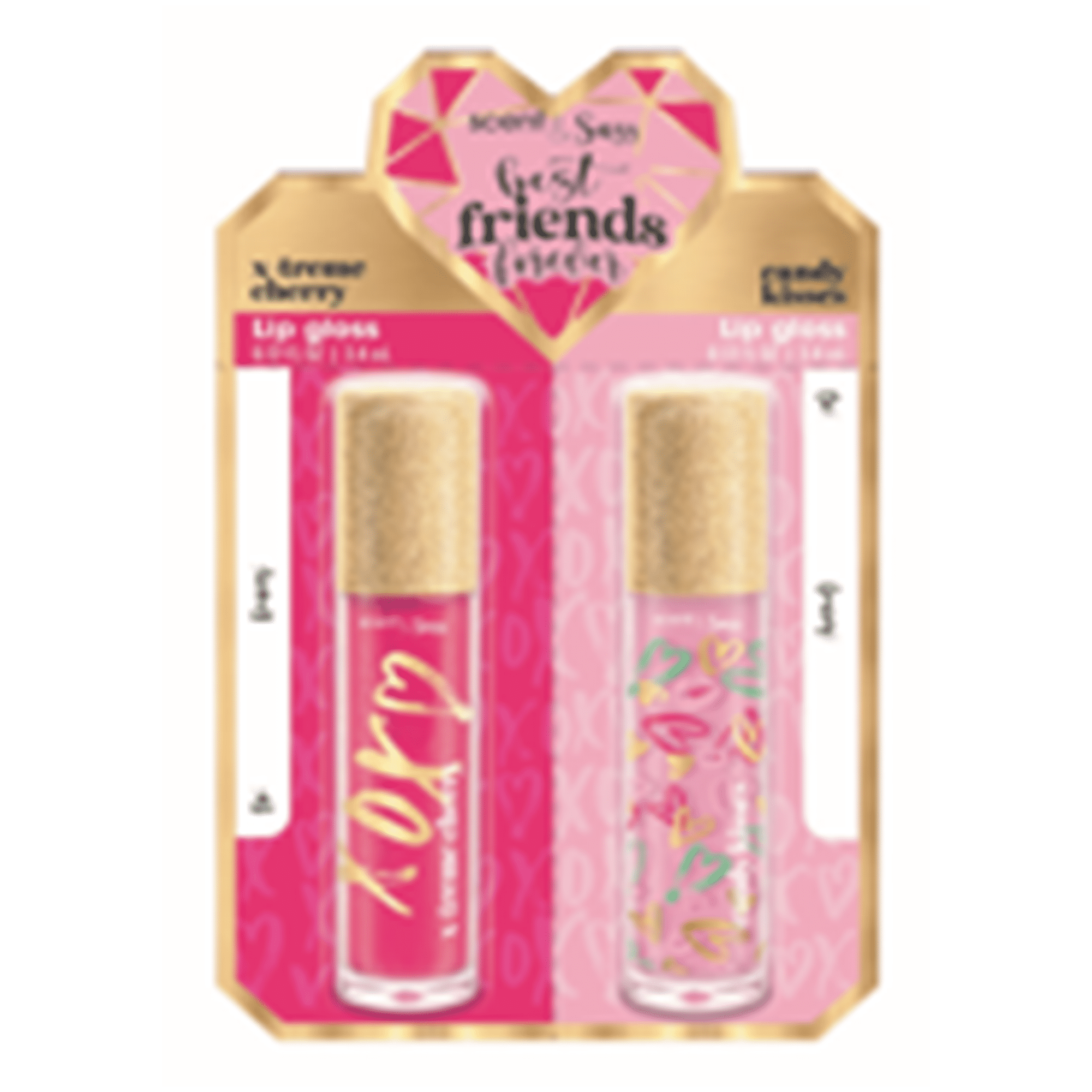 Scent & Sass Xtreme Cherry & Candy Kisses Lipgloss Duo