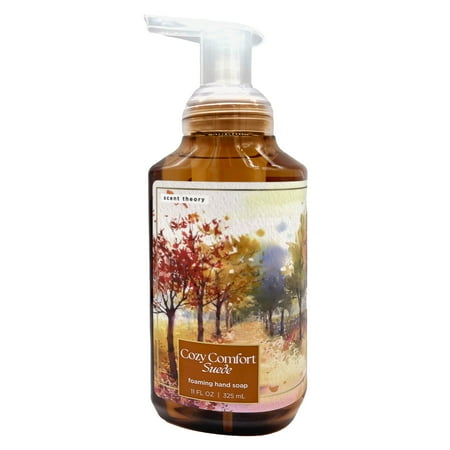 Scent Theory Foaming Hand Soap, Cozy Comfort Suede, 11 fl oz
