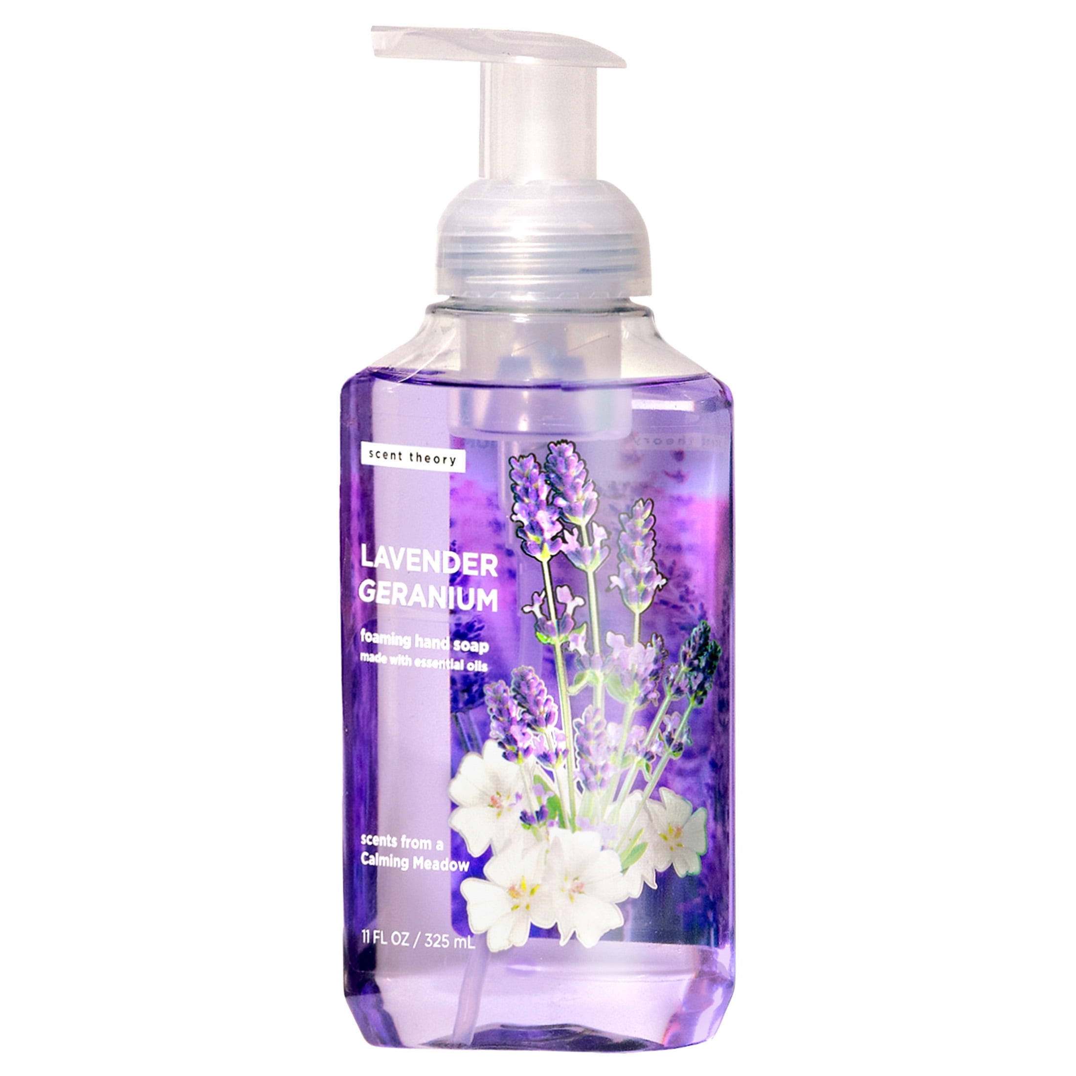 Scent Theory Foaming Hand Soap, Lavender Geranium, 11 fl oz