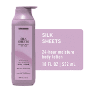 Scent Theory Body Lotion with Shea Butter, All Skin Types, Silk Sheets, 18 fl oz