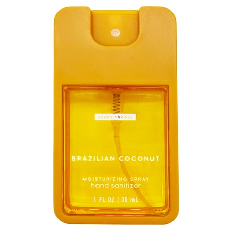 Scent Theory Hand Sanitizer Spray, Brazilian Coconut, 1 fl oz