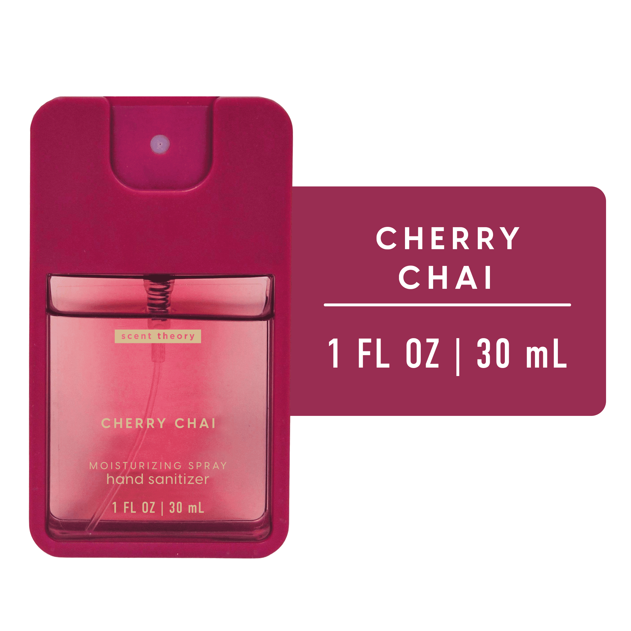 Scent Theory Hand Sanitizer Spray, Cherry Chai, 1 fl oz