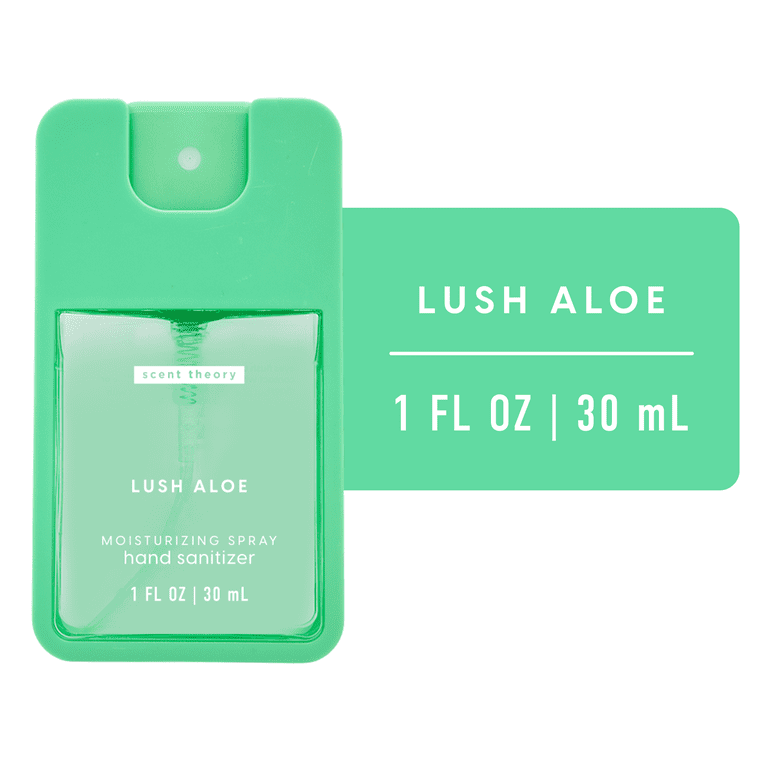 Scent Theory Hand Sanitizer Spray, Lush Aloe, 1 fl oz - Walmart.com