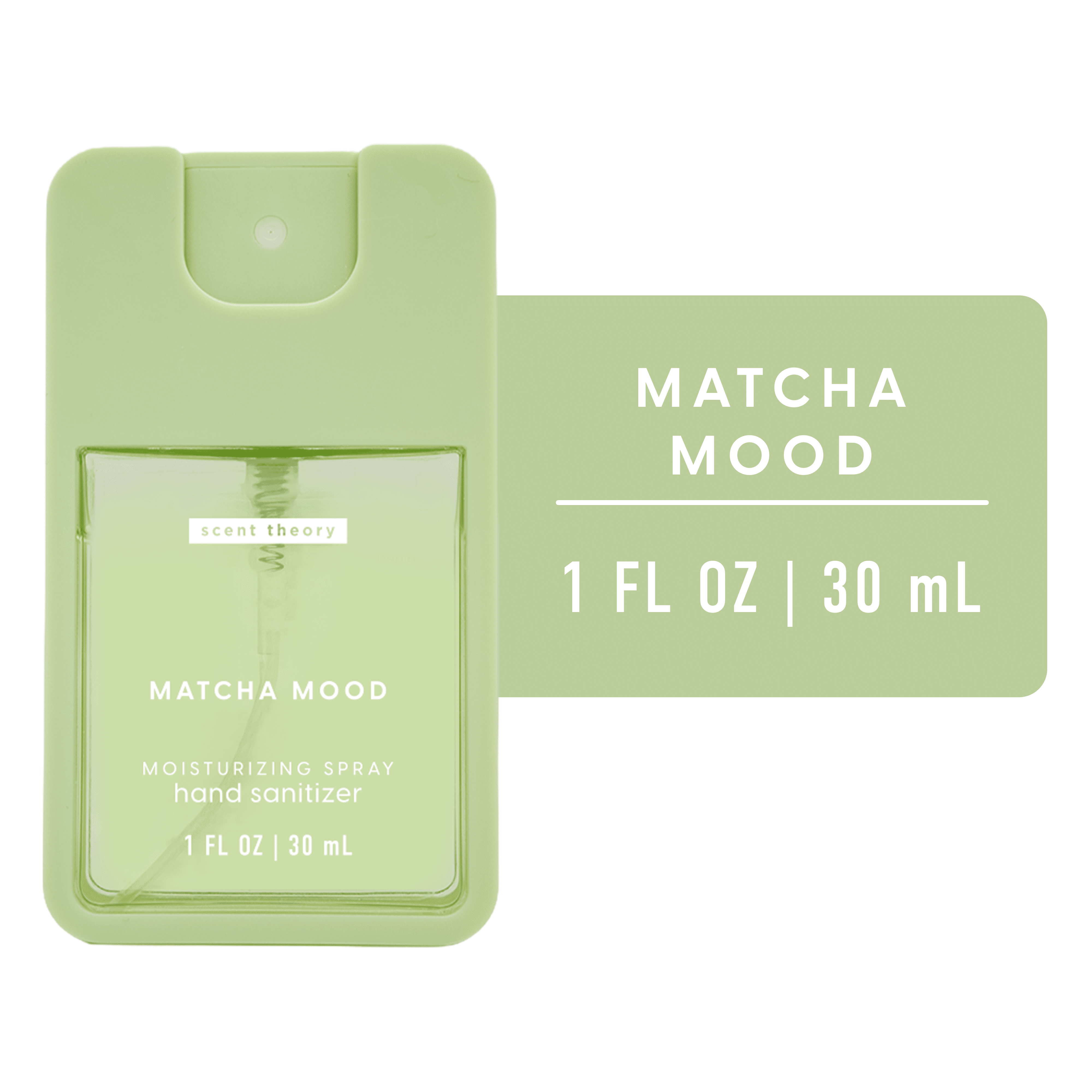 Scent Theory Hand Sanitizer Spray, Matcha Mood, 1 fl oz