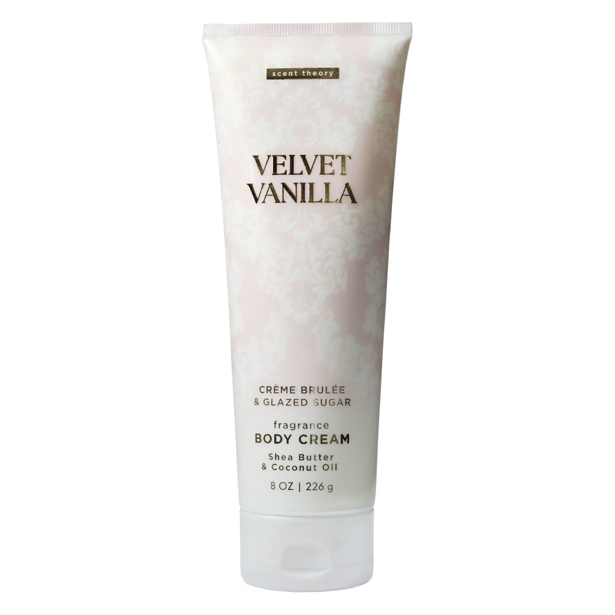 Scent Theory Hand and Body Cream with Shea Butter, Velvet Vanilla, 8 oz