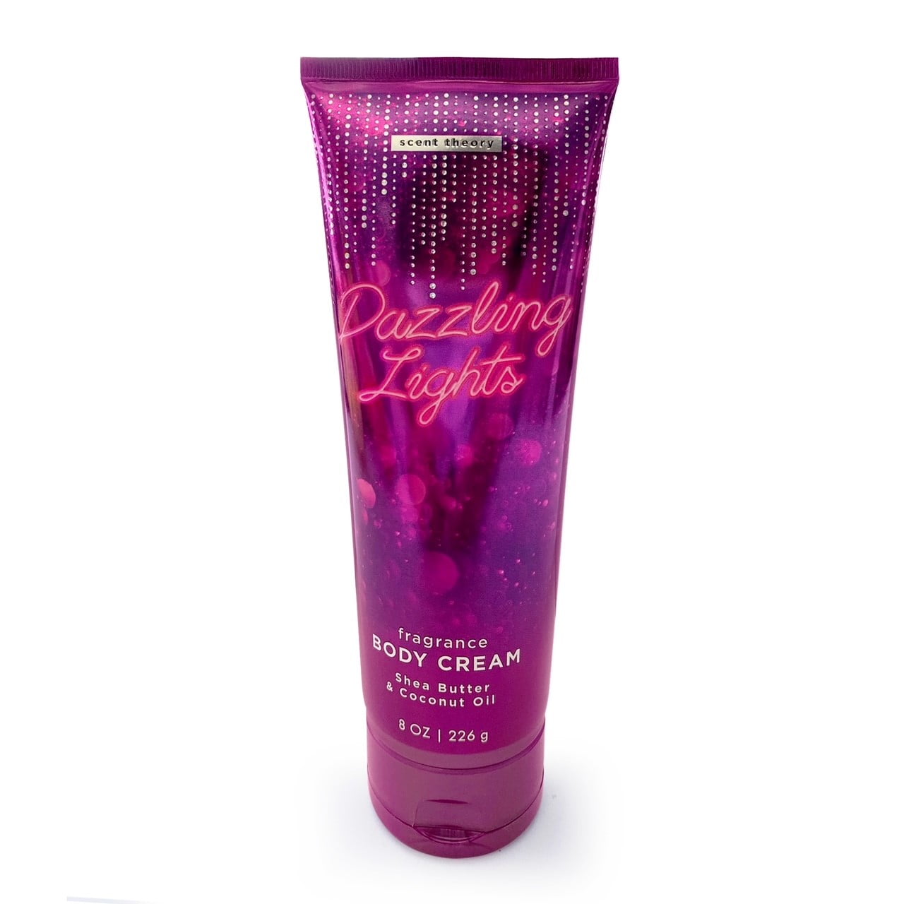 Scent Theory Hand and Body Cream with Shea Butter for All Skin Types, Dazzling Lights, 8 oz