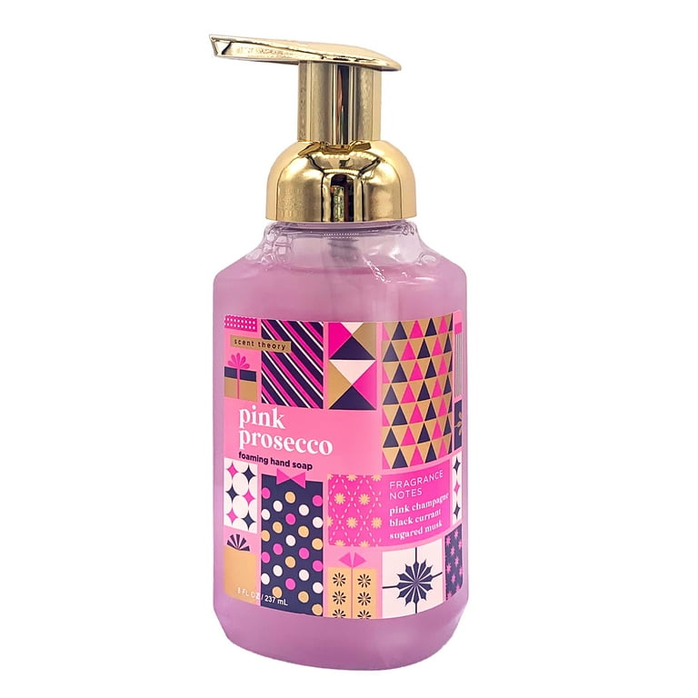 Scent Theory Holiday Foaming Hand Soap, Pink Prosecco, 8 fl oz