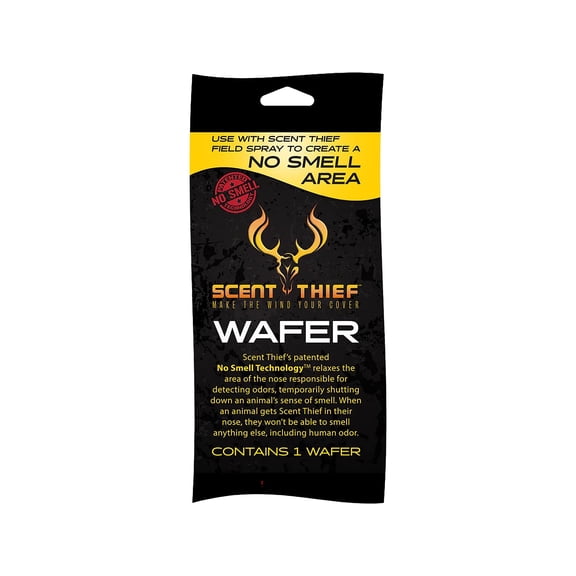 Scent Thief Wafer 2 Pack for Deer Hunting Scents Long-Lasting Odor Eliminator