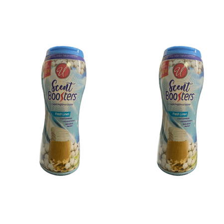 Scent boosters in wash fragrance booster fresh linen long lasting freshness works with all machines 12 oz each Pack of 2
