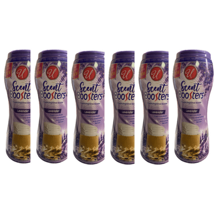 Scent boosters in wash fragrance booster lavender long lasting freshness works with all machines 12oz each Pack of 6