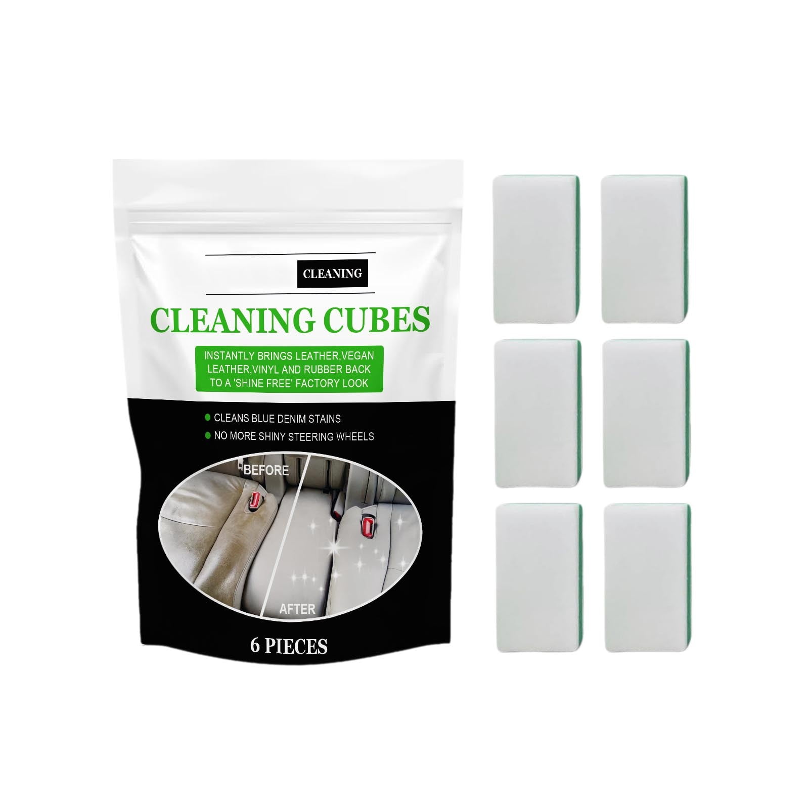 Scent compatible with Machine for Ac Car Leather Cleaning Sponge Wipe