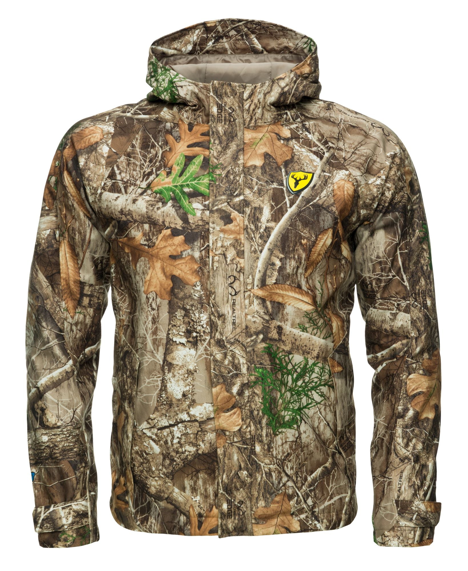 ScentBlocker Men's Realtree Edge Drencher Jacket with Hood, Size M