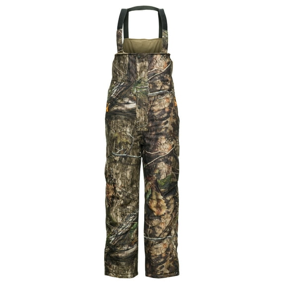 ScentLok Alpha Elite Waterproof Insulated Camo Hunting Bibs, Hunting Clothes for Men (Small, Mossy Oak Country DNA)