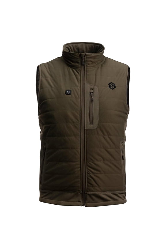 BE:1 Reactor Puffy Heated Vest Loden Medium