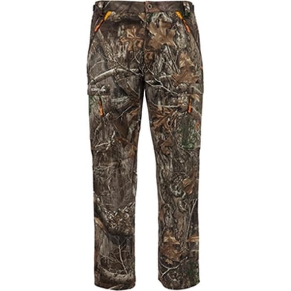 ScentLok Camo Hunting Pants for Men - Savanna Aero Crosshair Lightweight Gear (Realtree Edge, Large)