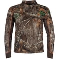 thumbnail image 1 of ScentLok Men's Savanna Aero Attack 1/4 Zip Shirt, 1 of 6