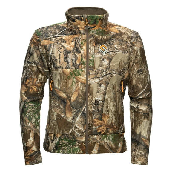 ScentLok Midweight Fleece Scent Control Stealth Camo Hunting Jacket