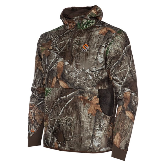 ScentLok Savanna Aero Raid Lightweight Odor Control Camo Hunting Hoodie for Men (Realtree Edge, Medium)