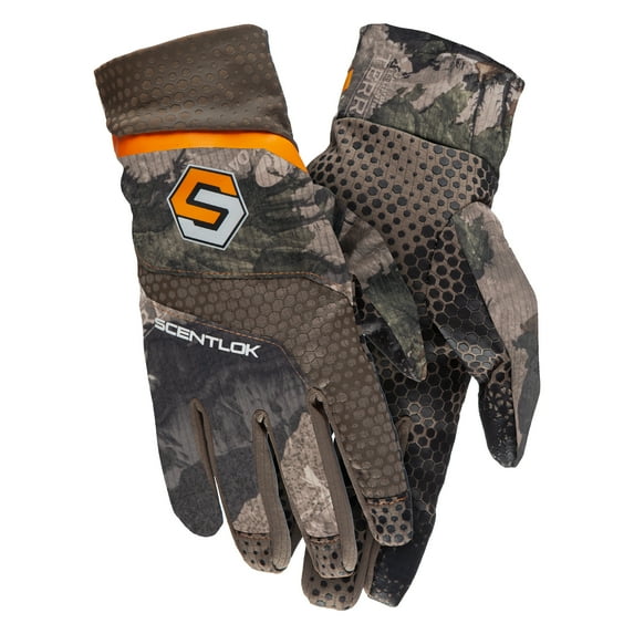 ScentLok Savanna Lightweight Camo Shooter Gloves