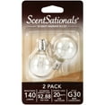 thumbnail image 1 of ScentSationals 20 Watt Replacement Wax Warmer Clear Incandescent Light Bulbs, 2 Bulbs, 1 of 6
