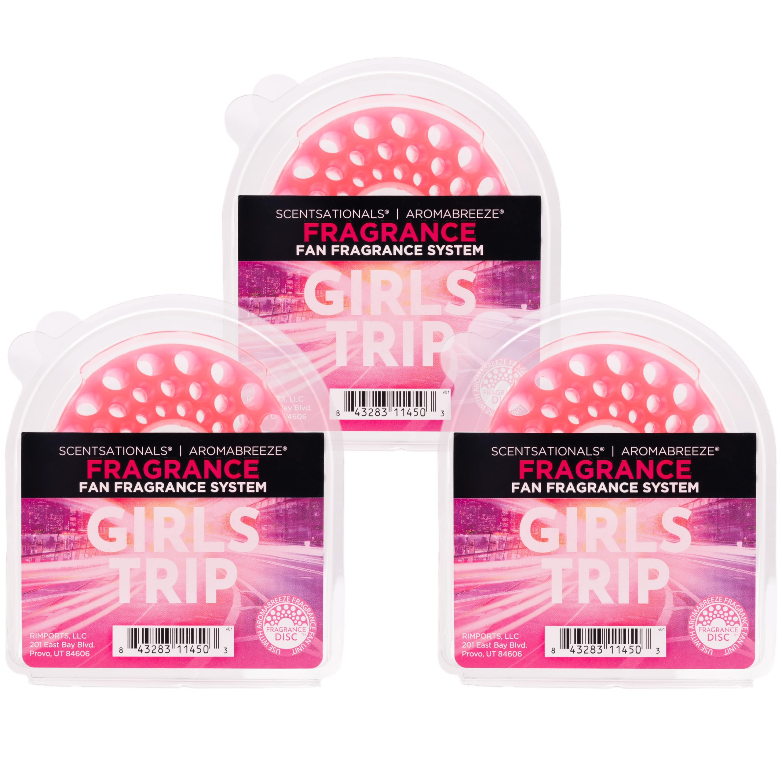 Scent Diffuser Disc ScentSationals AromaBreeze Scented Wax Discs - Long Lasting Fragrance ...