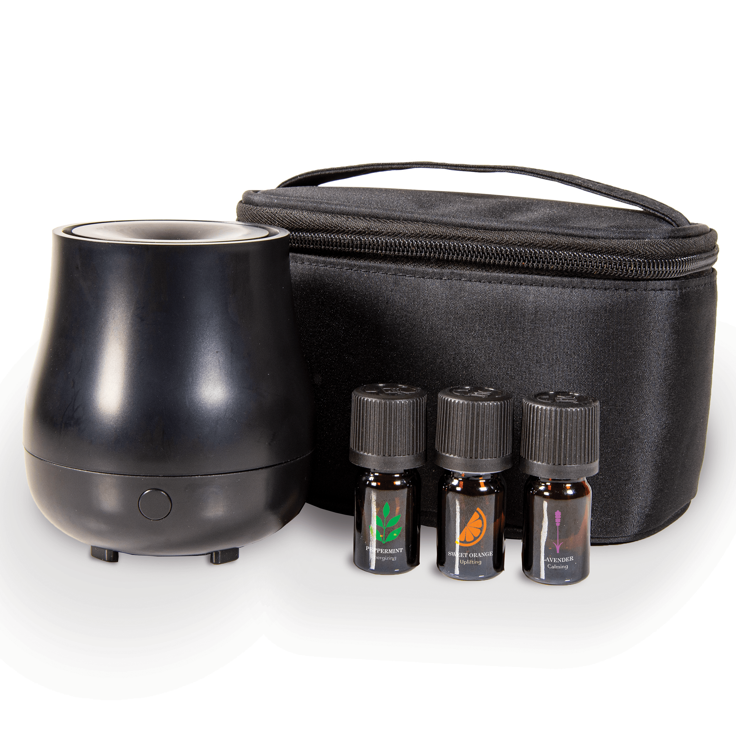 ScentSationals Aromatherapy Oil Diffuser Gift Set, Black - image 1 of 10
