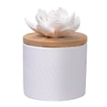 thumbnail image 1 of ScentSationals Ceramic Flower Essential Oil Diffuser - Passive Wicking Aromatherapy Diffuser for Living Room or Bedroom - No Power Home Fragrance Diffuser for Scented Essential Oils - Lyle, 1 of 5