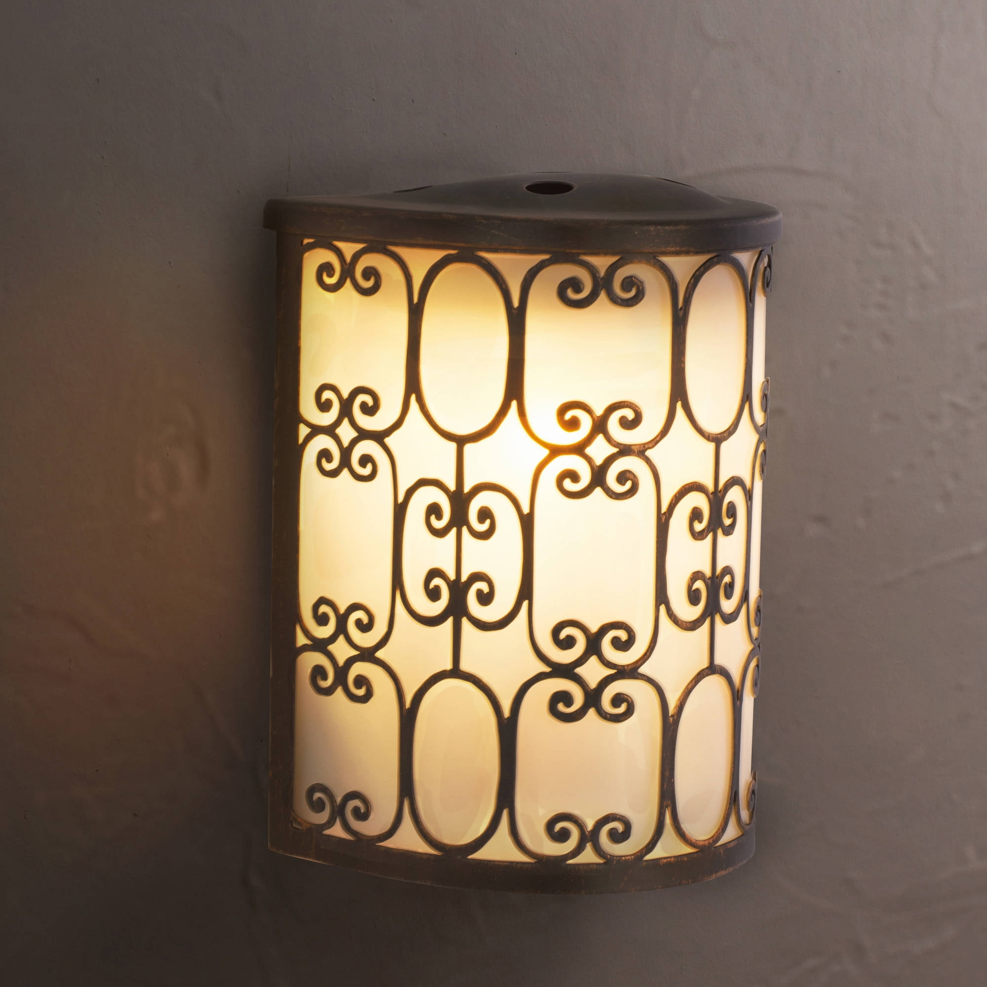 ScentSationals Wall Accent Scented Wax Warmer, Bronze Lantern