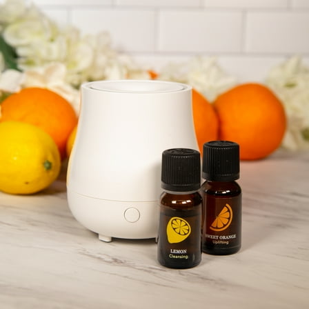 ScentSationals Essential Oils and Diffuser Set-White