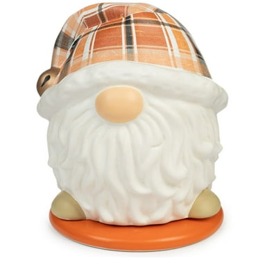 Scentsationals Wax Melt Warmer, Wax Warmer for Scented Wax Melts - Gnome Collection Fall Svend - Candle Wax Melter for Fragrance Cubes and Tarts