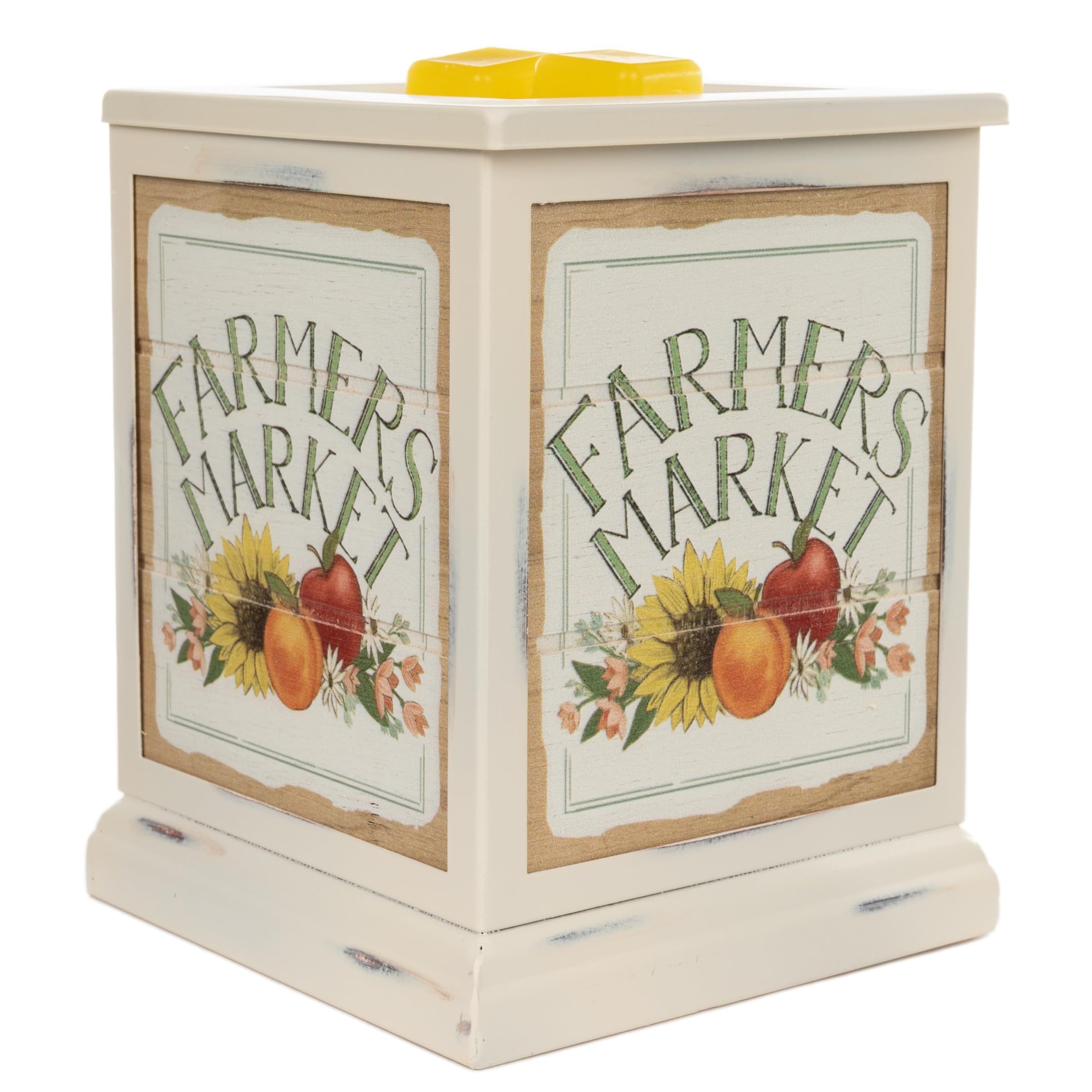 Farmers Market White Ceramic Wax Melt Warmer