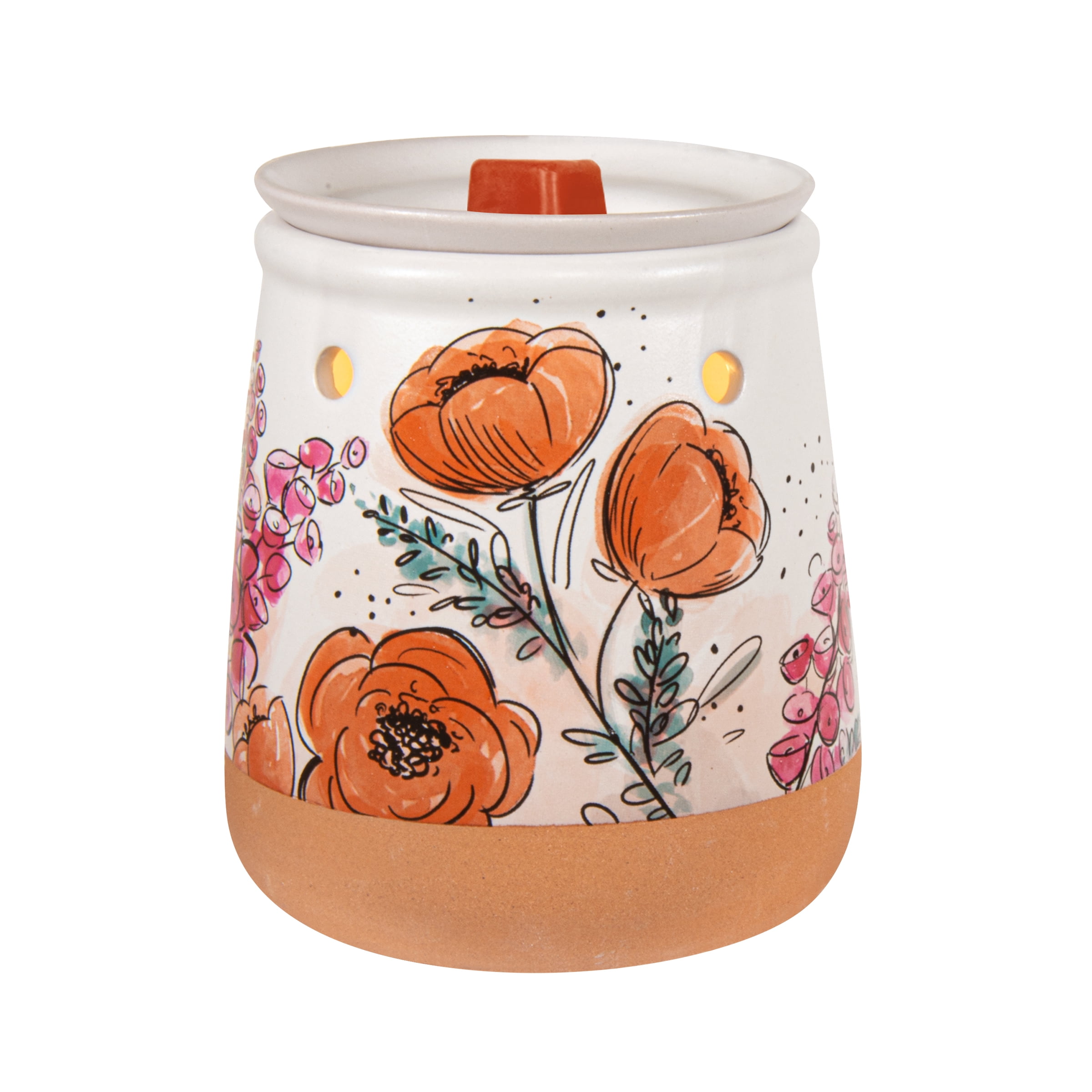 ScentSationals Full Size Warmer, Freckled Floral