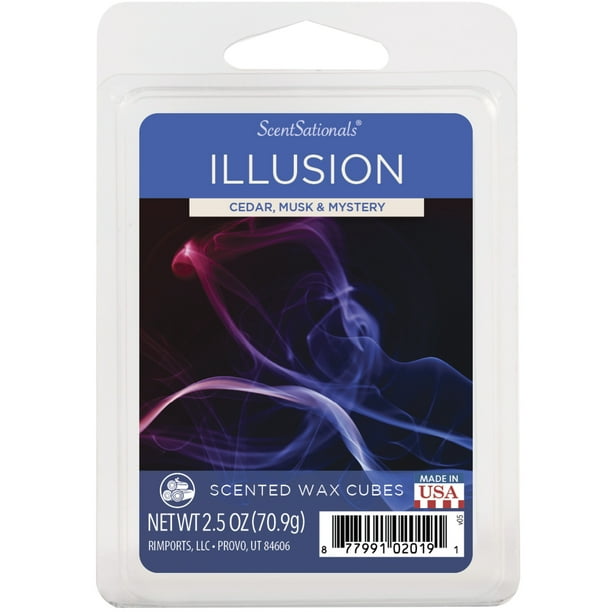 Illusion Scented Wax Melts, ScentSationals, 2.5 oz (1-Pack) - Walmart  Business Supplies