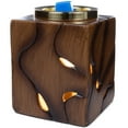 thumbnail image 1 of Scentsationals Wax Melt Warmer, Wax Warmer for Scented Wax Melts - Modern Driftwood - Candle Wax Melter for Fragrance Cubes and Tarts, 1 of 6
