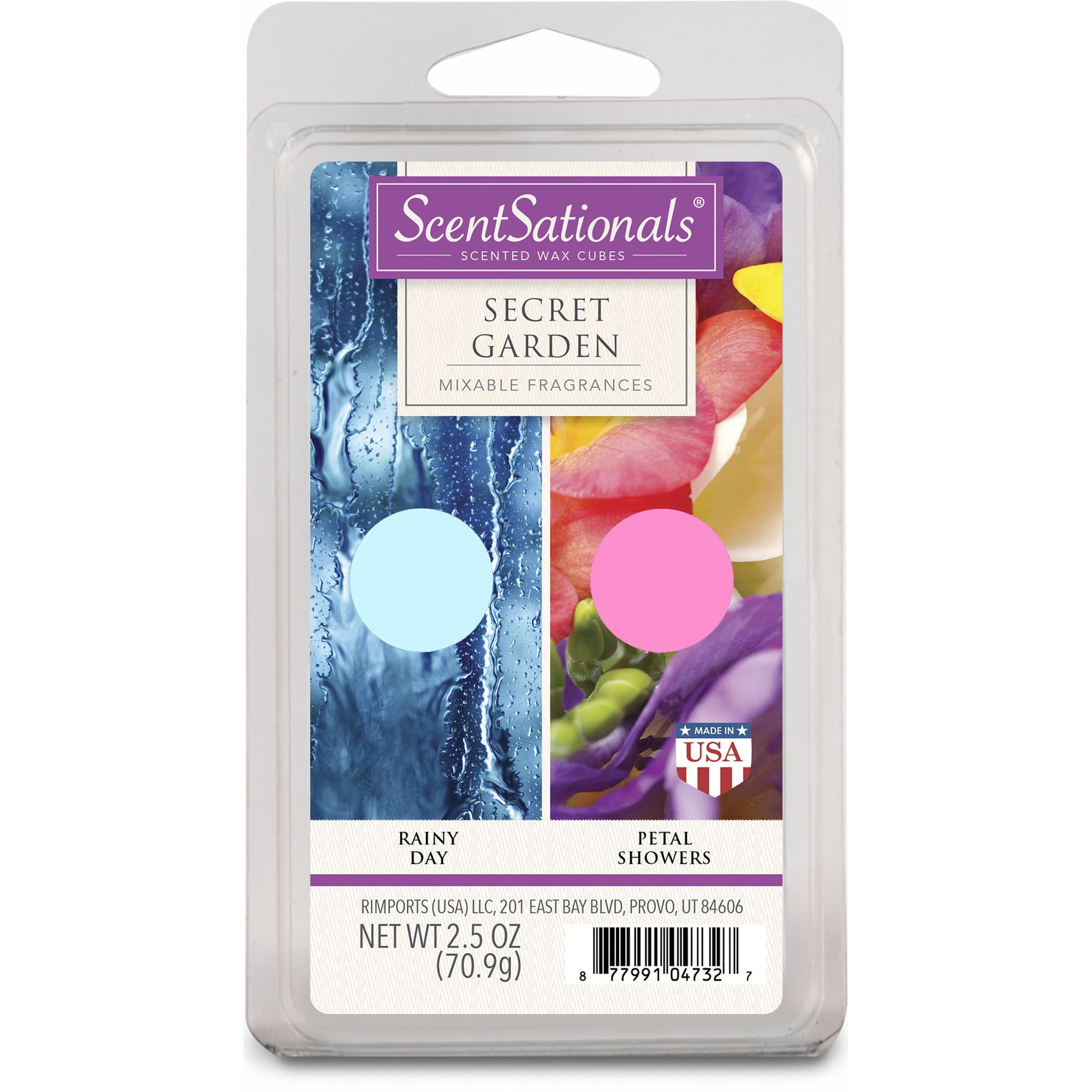 ScentSationals Wax Cubes Duo, Secret Garden