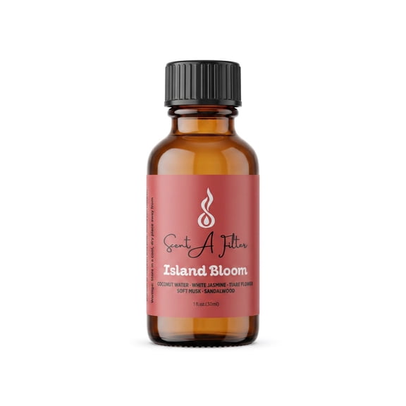 Scenta Filter Medium Home Kit, Plug In Air Freshener, Island Bloom Scent