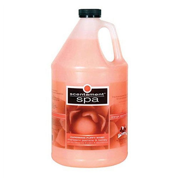 Scentament Spa Puppy Wash Gallon for Dogs Hypoallergenic Gently Cleans