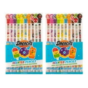 Scentco Graphite Smencil 10-Packs of HB #2 Scented Pencils 2 Set Bundle