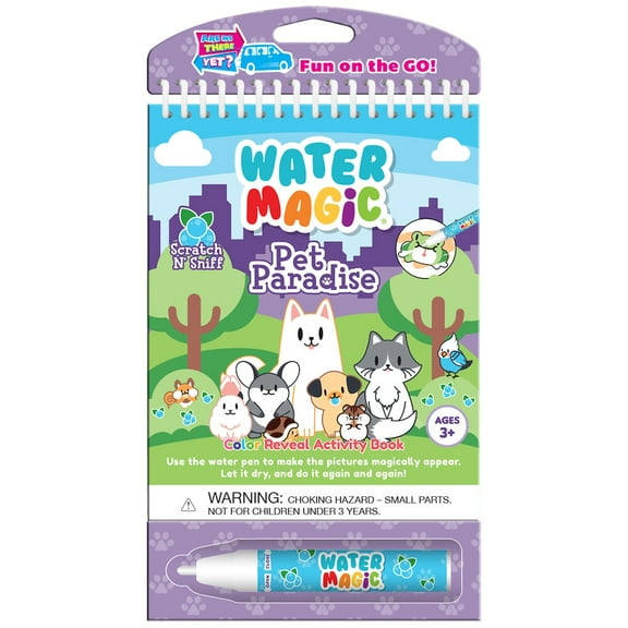 Scentco Water Magic Activity Book Multicolored