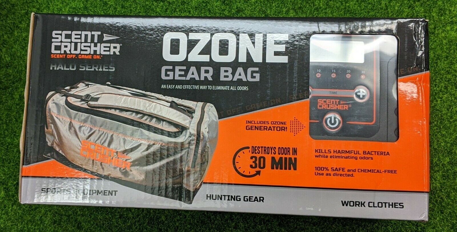 Scentcrusher Ozone Gear Bag W/ - Backpack Straps & 2ext Pocket