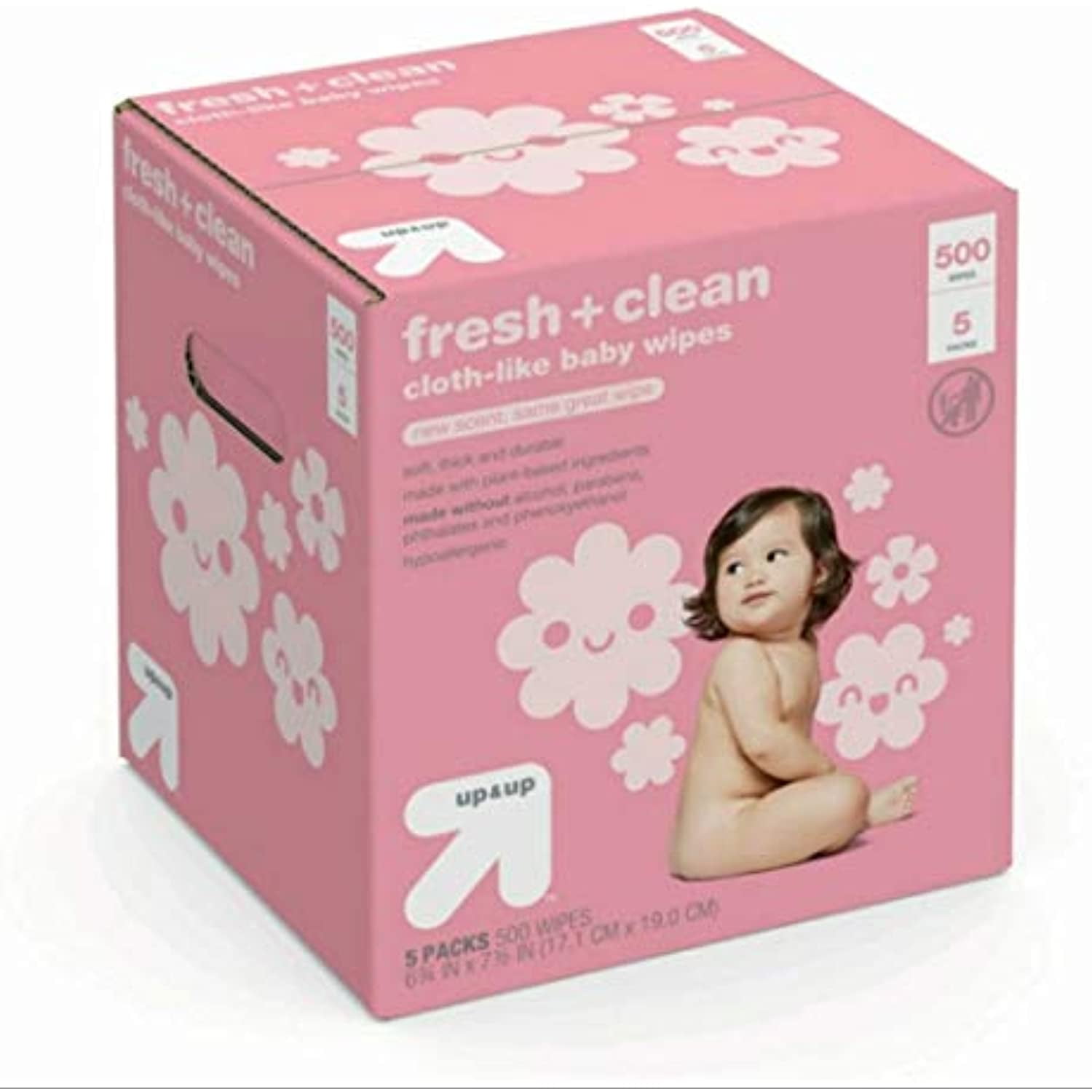 Scented Baby Wipes 500 ct up & up