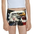 Easygdp Retro American Eagle A Girls Hipster Cotton Underwear Little
