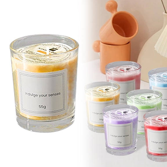 Scented Candle Box Decorative Candle Scene Layout Candle Desktop Candle Fragrance Candle Candle Aromatic Candle Tabletop Candle, C