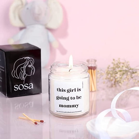 Scented Candle Gift Set | Gift For New Mommy | Mom to be Gifts | Scented Candles For Home Decor | Maternity Gift Ideas - 40hrs, Cinnamom Vanilla Scented