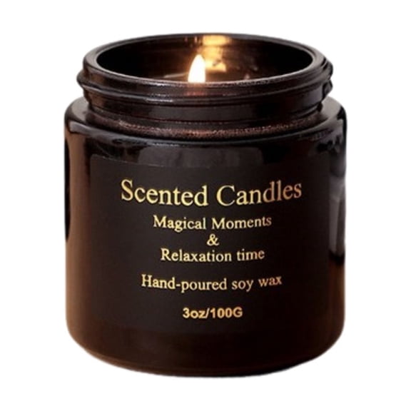 Scented Candle In Jar For Bedroom Living Room Relaxation Handmade Aromatherapy Luxury Gift For Christmas Thanksgiving Home Decor